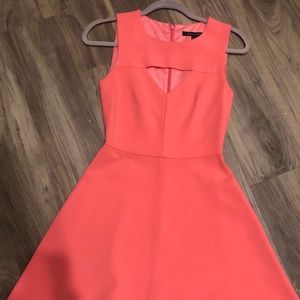 French connection pink cocktail dress size 2